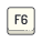 Tasto F6 icon