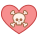 calavera-corazon icon