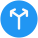 Bi-directional road signal with multiple arrows icon