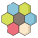 Hexagons icon