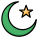 Islam-religion-believe-faith-star-crescent-ottoman empire icon