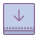 下矢印キー icon