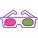 3d Glasses icon