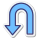Uターン icon
