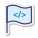 drapeau de programmation icon