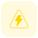 High Voltage line for shopping mall power access icon