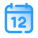 Calendar 12 icon