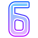 número 6 icon