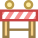 Barrage routier icon