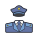 警察の制服 icon