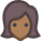 User Female Skin Type 6 icon