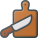 Cutting Board And Knife icon
