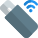 Flash drive with support of wireless connectivity icon