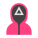Tintenfisch-Spiel-Dreiecksschutz icon