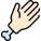 Ganze Hand icon