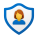 Security User Female icon