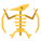 esqueleto de pterodáctilo icon