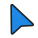 puntatore blu icon