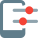 Android Cell phone internal settings toggle switches icon