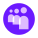 Um círculo de MySpace icon