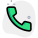 Dial phone handreceiver layout for phone calling icon