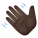 Waving Hand Dark Skin Tone icon