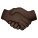 Handshake Dark Skin Tone icon