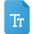 Font Type icon