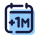 Plus 1 Monat icon