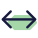 Resize Horizontal icon