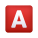 A-Knopf-Blutgruppen-Emoji icon