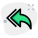 Reply all arrows icon