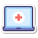 Laptop-medizinisch icon