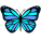 Blue Buttefly icon