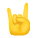 Zeichen-der-Hörner-Emoji icon