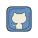 github-cuadrado icon