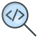 Search Code icon