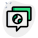 Global chat regarding financial stock discussion and expert advice icon