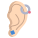 Ohrlochpiercing icon