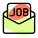 Invitation letter for new job seekers candidate selection icon