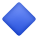 emoji grande quadrado azul icon