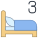 Trois lits icon