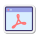 PDFウィンドウ icon