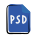 PSD icon