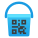 Farbeimer mit QR-Code icon