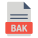 Bak File icon