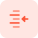 Indent right shift arrow-direction align format increase-margin paragraph icon