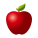 Красное яблоко icon