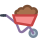 Wheelbarrow icon