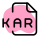 KAR files are audio files created by many Karaoke applications icon